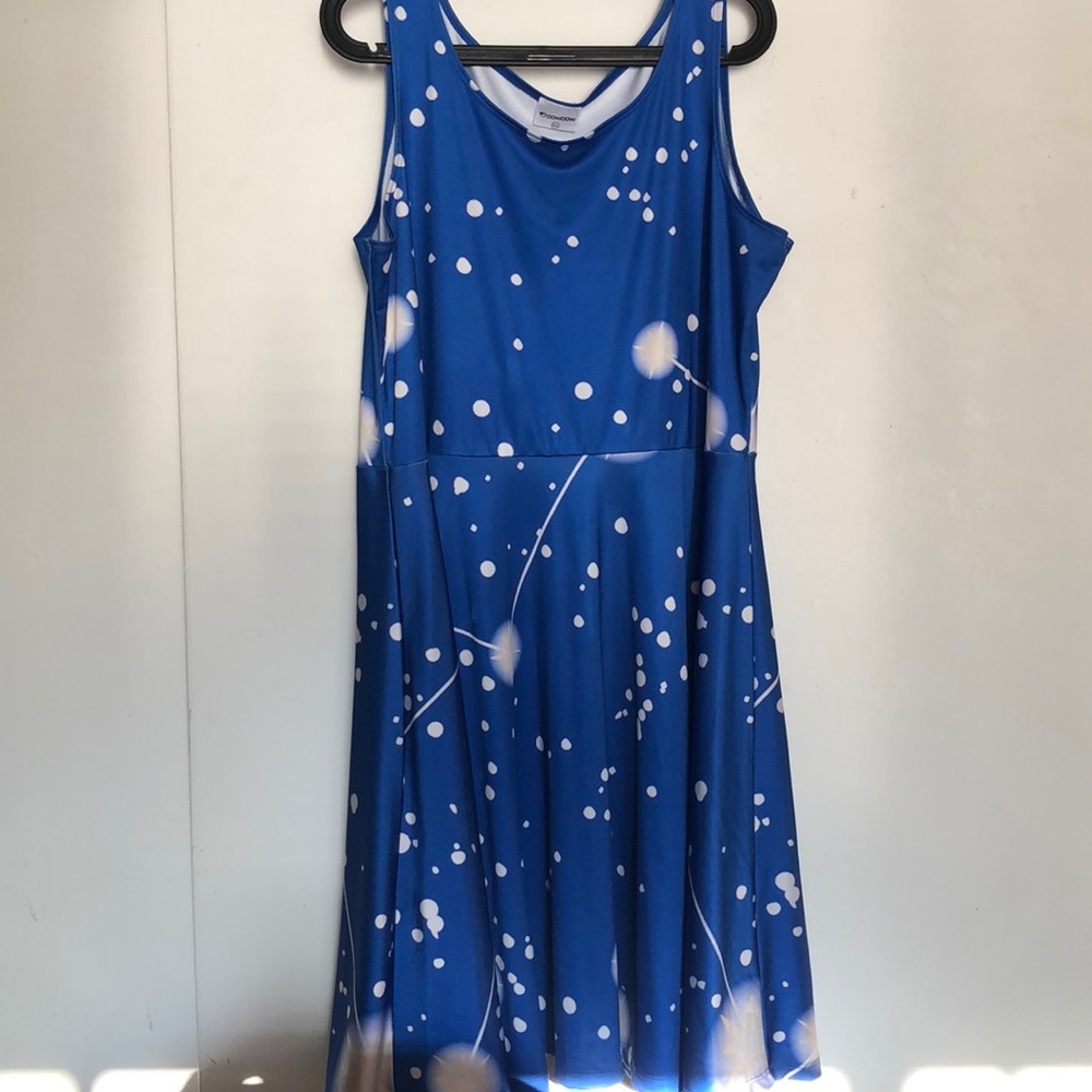 Galaxy print dress.